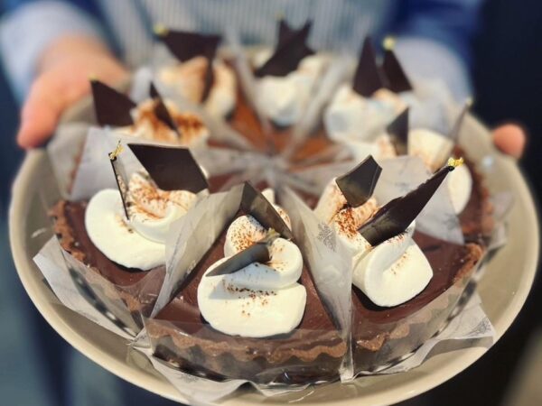 ミモザキッチンラブべジの生チョコタルト